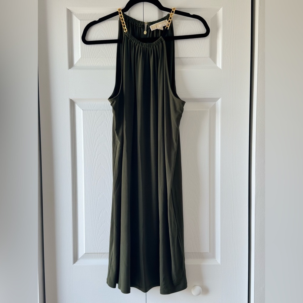 Michael Kors Olive Green Dress